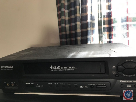 Sylvania 4-head hi-fi stereo VHS VCR player