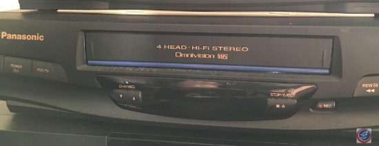 Panasonic 4 head hi-fi stereo Omnivision VHS VCR player