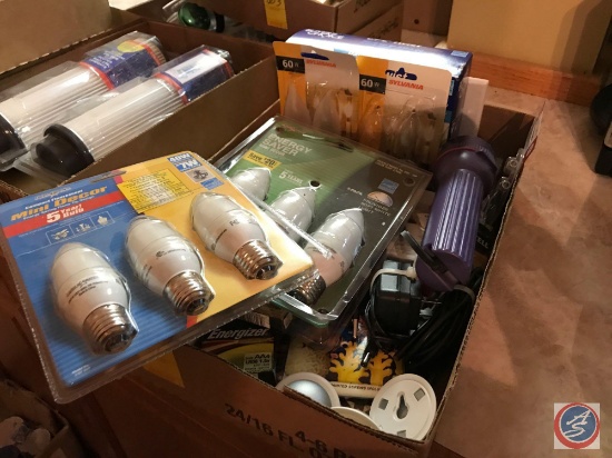 Flat of assorted lighting