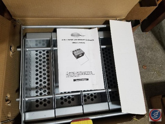 4-in-1 Paper Log Briquette Maker in Original Box