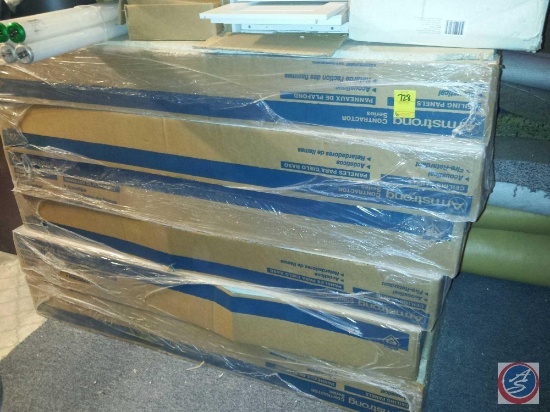 [6] Boxes of {NEW} Armstrong Contractor Series Ceiling Tiles and Grid Hangars; Aluminum Water Heater