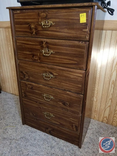 5-Drawer Wood Dresser