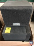 (2) Sony speakers (Model #SS-SR305)