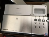Panasonic CD Stereo System (Model # SC-EN5) w/ remote; and (2) Panasonic speakers
