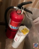 (2 )fire extinguishers