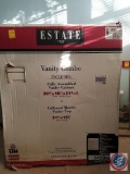 Estate by RSI Vanity Combo w/ Cabinet and Marble Top