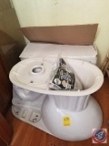 {NEW} Mazara Commode and Tank Set w/ Installation Kit