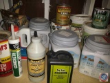 Quickrete; Fog Juice; Grout; Paint ; Putty; Stain, Tools and More