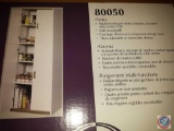 [2] O'Sullivan White Laminate Pantrys {NEW in Box}