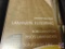 (5) boxes of Traffic Master anniston oak laminate flooring. (9) pieces per box, 50.63X7.64X.28 per