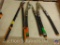 (3) pairs of Fiskars long handled cutters, (2) are broken