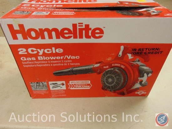 Homelite 2 cycle gas blower/vac,