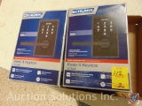 (2) Schlage touch keyless touchscreen lever locks