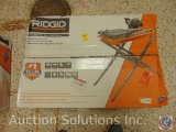 Ridgid 7 inch wet tile saw with stand