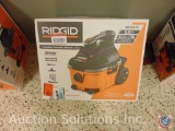 Ridgid 4 gallon portable wet/dry vac