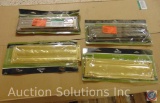 (4) Gibraltar Industries Mail Slots, Assorted Colors. 