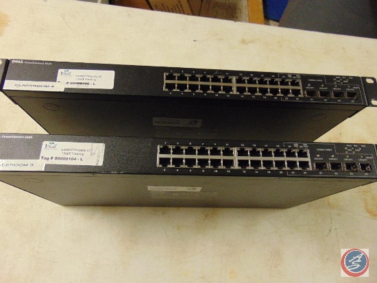 (2) Dell ethernet switches (PowerConnect 5424)