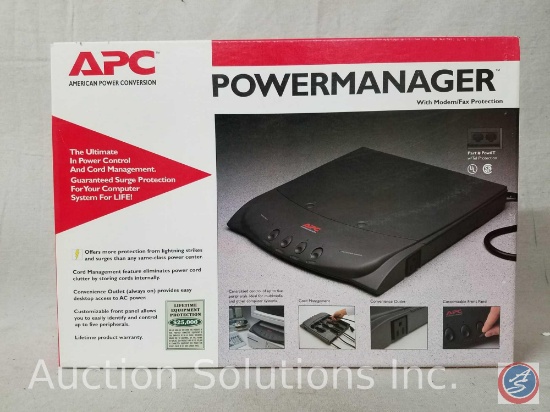 American Power Conversion (APC) Power Manager with Modem/Fax protection (part # Pow6T)