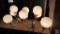 [2] 4-Globe Hanging Lights {SOLD 2x THE MONEY}