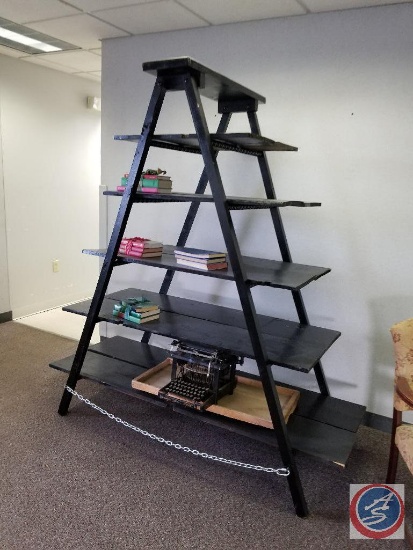 Wood A-Frame [Pyramid] Display Shelf