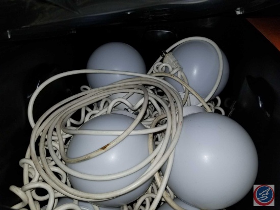 [5] Strands of 10-Globe Lights w/ Pigtails {SOLD 5x THE MONEY} [CHOICE of 5]