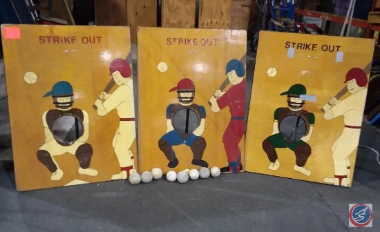 [3] Strike-Out Carnival Games w/ Balls