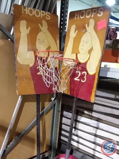 [2] Shoots Hoops Throw Carnival Games w/ Mini Basketballs