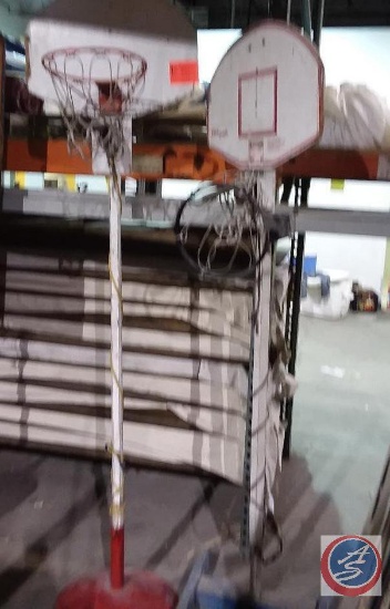 [2] Basketball Hoops Carnival Games w/ Mini Basketballs