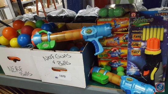 Nerf Ball Guns, and Plastic Balls