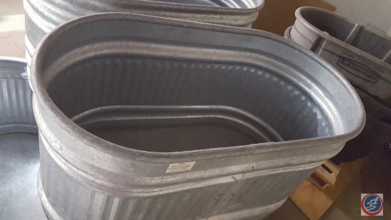 Behlen Universal Round-End Galvanized Steel Livestock Tank RE224 [CHOICE of 5]