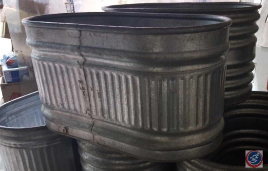 Behlen Universal Round-End Galvanized Steel Livestock Tank RE224 [CHOICE of 5]