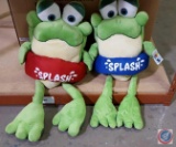 Assorted {NEW} Carnival Prize Stuffed Animals - Splash Frogs