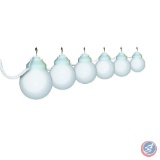 [5] Strands of 6-Globe Lights w/ Pigtails {SOLD 5x THE MONEY} [CHOICE of 8]