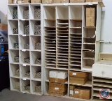 [2] Wood Storage Cubbies: 18-Slot (3 wide x 6 high); and 60-[Adjustable] Slot {SOLD 2x THE MONEY}