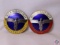 (2) German World War II 1939 Studentbund Wien Badges.