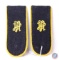 Pair of German WWII Waffen SS LAH Adolf Hitler Division Cavalry EM Shoulder Boards.