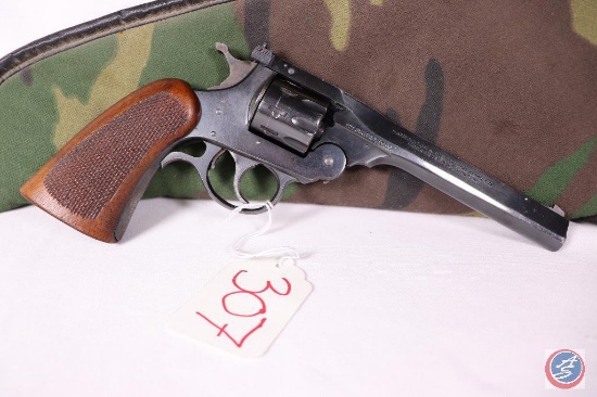 Manufacturer: H& R Model: Sportsman Caliber: 22 SL LR Serial #: 41042 Type: D/A Revolver with pistol
