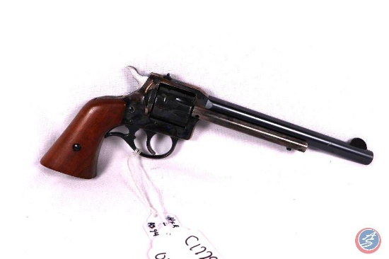 Manufacturer: H& R Model: 960 Caliber: 22 LR Serial #: AS9461 Type: D/A Revolver