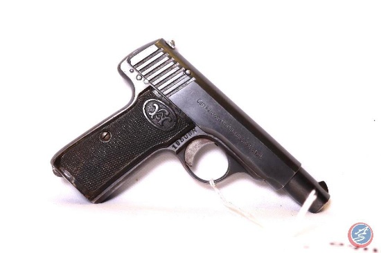 Manufacturer: Walther Waffen Fabrik Model: Pistol Caliber: 7.65 Serial #: 195088 Type: S/A Pistol