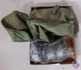 GI issued gas mask and bag with canister -1945