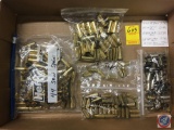 Brass including: (20) 50 cal AE brass - (50) 44 S& W Special brass - (25) 10 mm auto brass - (50) 38
