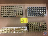 PSP 243 cal 80 gr. ammunition (20) rounds, XA/XTP 45 long colt 250 gr. ammunition (50) rounds, FMJ