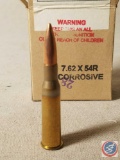 Russian 7.62X54R corrosive ammunition