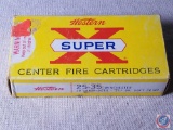 Western Super X center fire cartridges, 25-35 Winchester