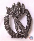 German World War II Army Silver Infantry Assault Badge.