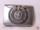 German World War II Waffen SS Schutz Staffel Enlisted Mans Belt Buckle.