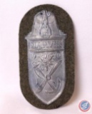 German World War II Army 1940 NARVIK Sleeve Shield.