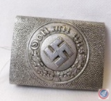 German World War II Police Enlisted Mans Belt Buckle.