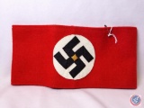 German World War II NSDAP Political Swastika Arm Band.