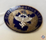 German World War II NSFK 1938 Deutschlandflug Glider Korps Badge.